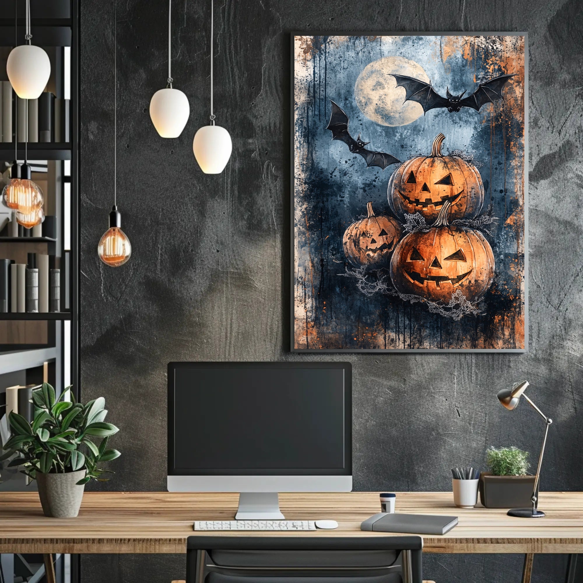 Halloween Night Delight Poster