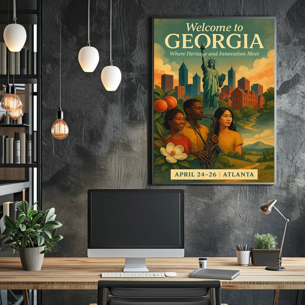 Welcome To Georgia Poster