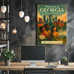 Welcome To Georgia Poster