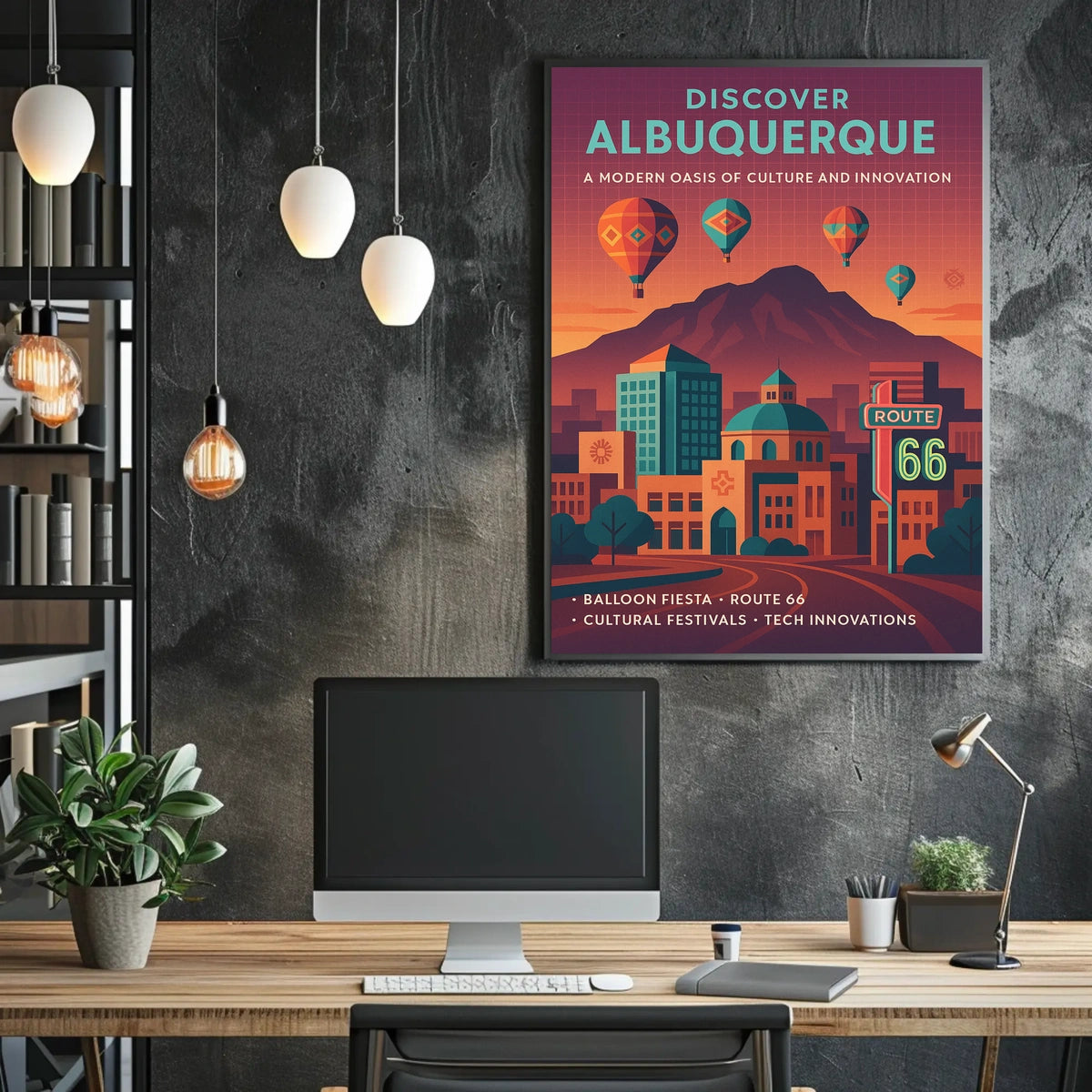 Discover Albuquerque Poster