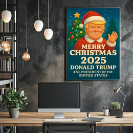 Donald Trump 47th President Poster