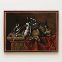 Still Life with Game Animals Artistic Poster