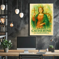 Saint Catherine of Alexandria Poster