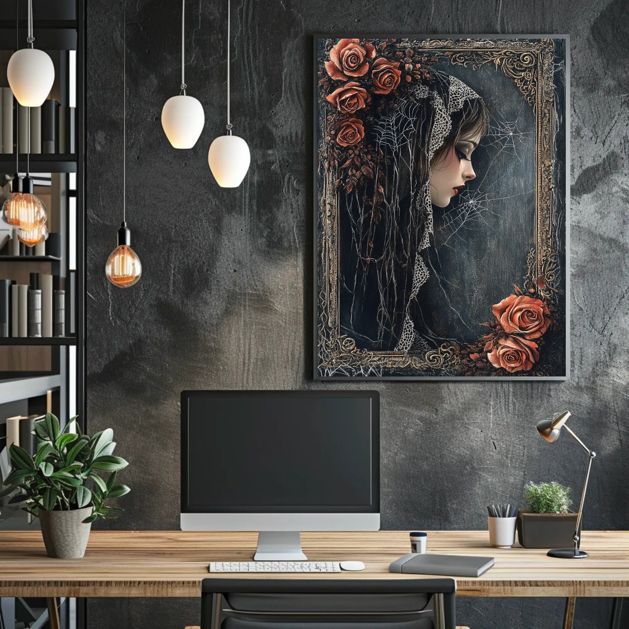 Gothic Elegance Poster