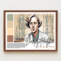 Dorothy Hodgkin Tribute Poster