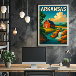Scenic Arkansas Poster