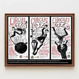 Circus Oz – From the Ground Up Poster