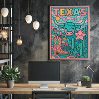 Texas Vibes Poster