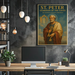 St. Peter Guardian of the Gates Poster