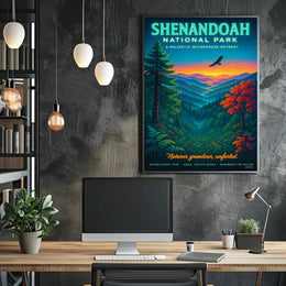 Shenandoah National Park Poster PosterGoat