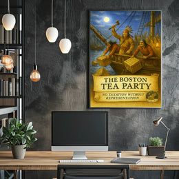 The Boston Tea Party Poster