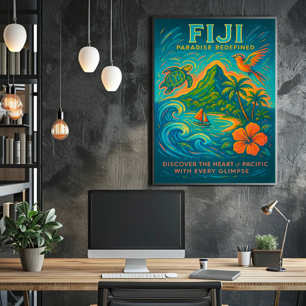 Fiji Paradise Redefined Poster