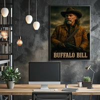 Buffalo Bill Classic Wild West Cultural Heritage Poster