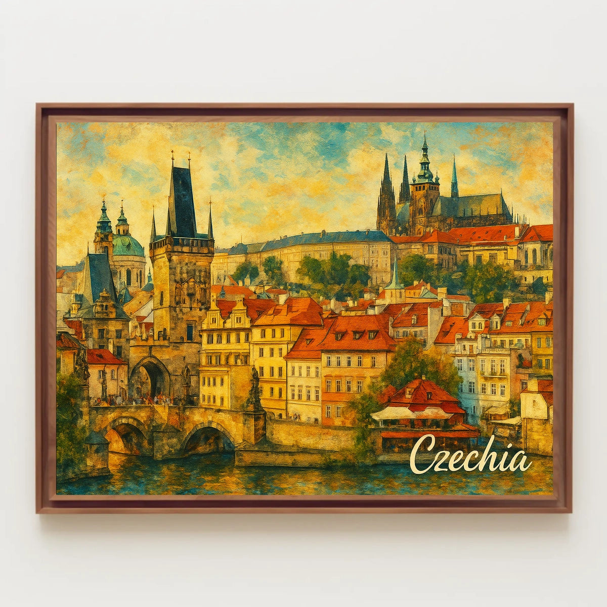 Scenic View of Czechia Poster