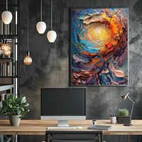 Abstract Harmony in Nature Poster