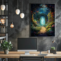 Enchanted Garden Pathway Poster