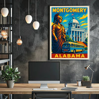 Montgomery, Alabama Poster