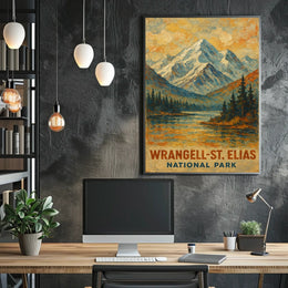 Wrangell-St. Elias National Park Poster