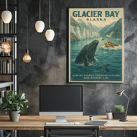 Glacier Bay, Alaska Poster