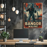 Bangor, Maine Lumberjack Tribute Poster