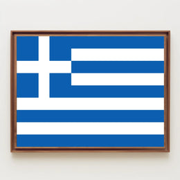 Greece Flag Poster