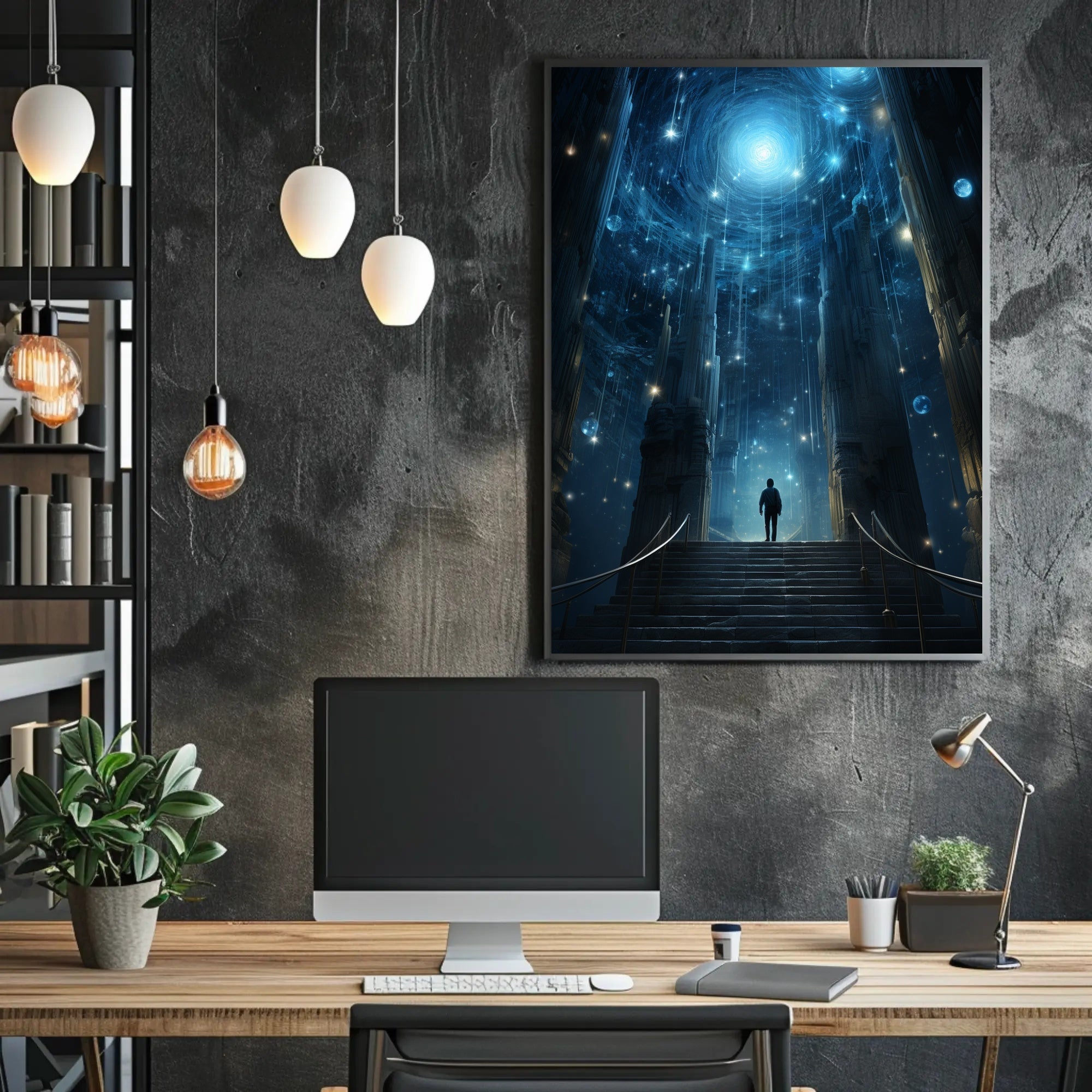 Journey To The Cosmic Realm Poster