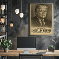 Portrait of Leadership: Historical or Presidential Poster