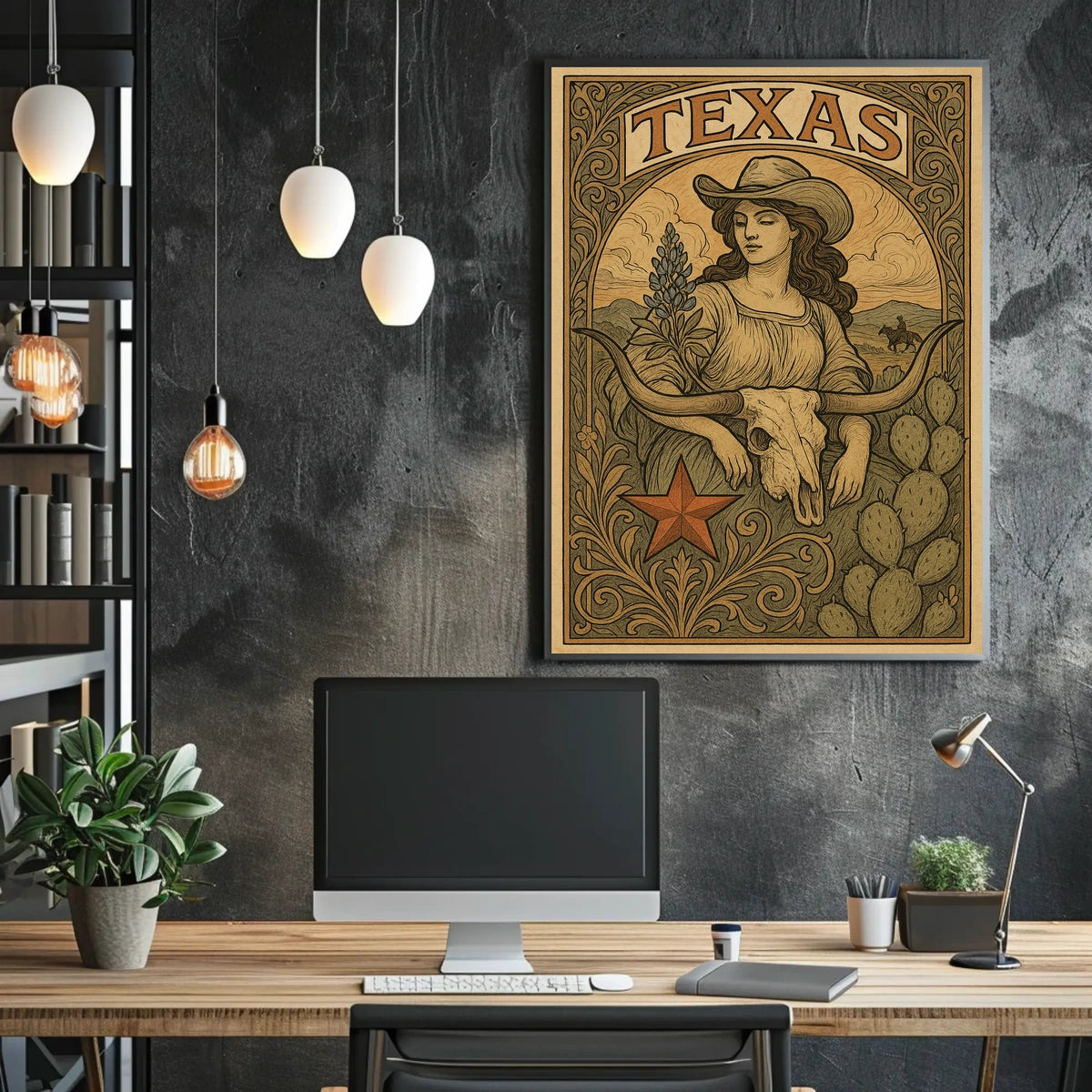 Texas Heritage Poster