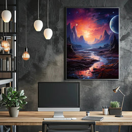 Celestial Landscape Poster PosterGoat