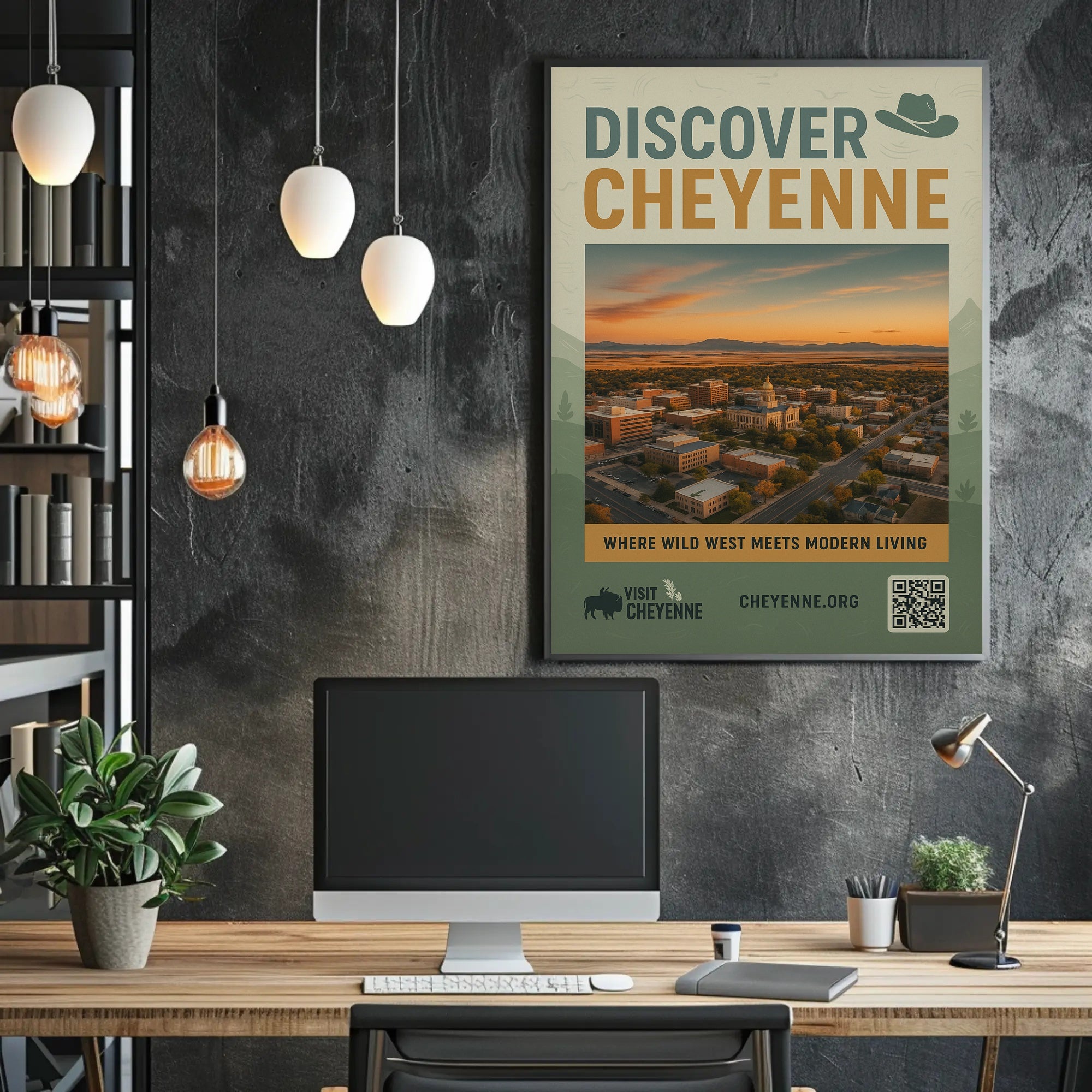 Discover Cheyenne Poster PosterGoat