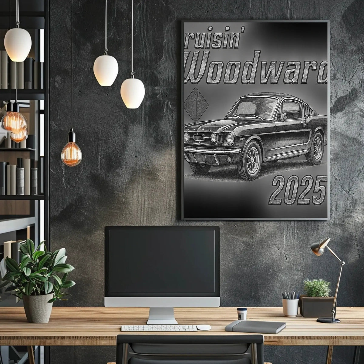 Cruisin Woodward 2025 Poster
