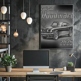 Cruisin Woodward 2025 Poster