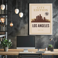 City Edition Los Angeles Poster PosterGoat