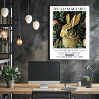 William Morris Nature-Inspired 19th-Century Exhibition Artistic Poster