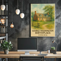 George Washington Birthplace Poster