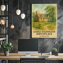 George Washington Birthplace Poster