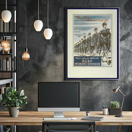 Recruitment for the R.C.A.F. Women's Division Poster PosterGoat