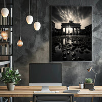 The Brandenburg Gate At Dusk Poster