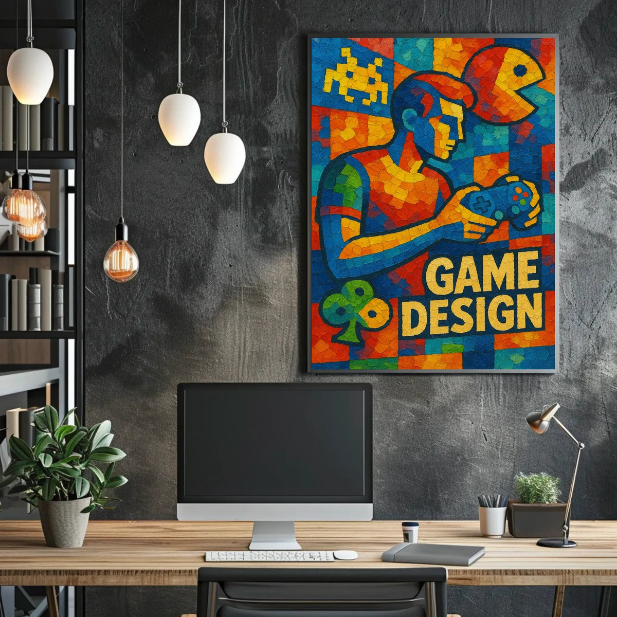 Game Design Artistry Poster
