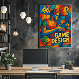 Game Design Artistry Poster