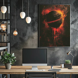 Cosmic Canvas Poster