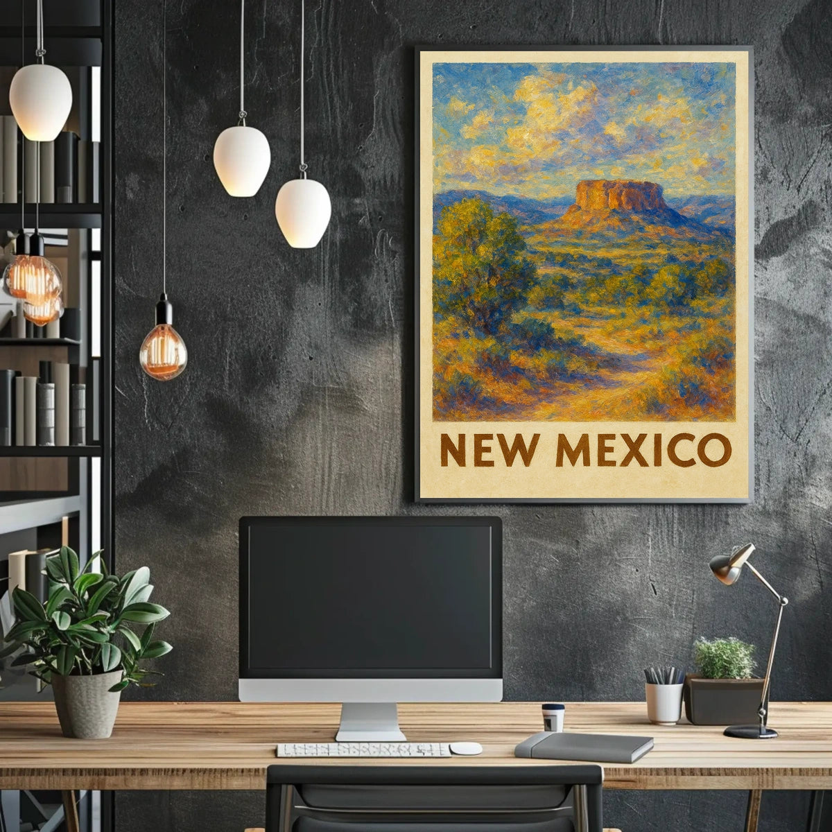 New Mexico Landscape Poster