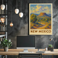 New Mexico Landscape Poster