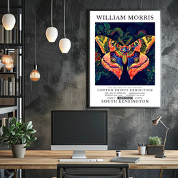 19th-Century Cotton Prints Exhibition: Artistic Poster