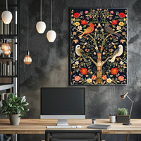 Enchanted Garden Tapestry William Morris Art Poster