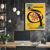 Carrera Panamericana Mexico 1950 Poster