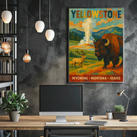 Yellowstone National Park Poster