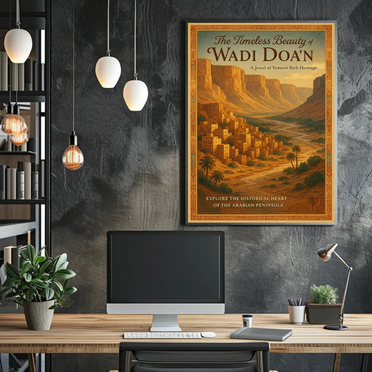 The Timeless Beauty Of Wadi Doan Poster