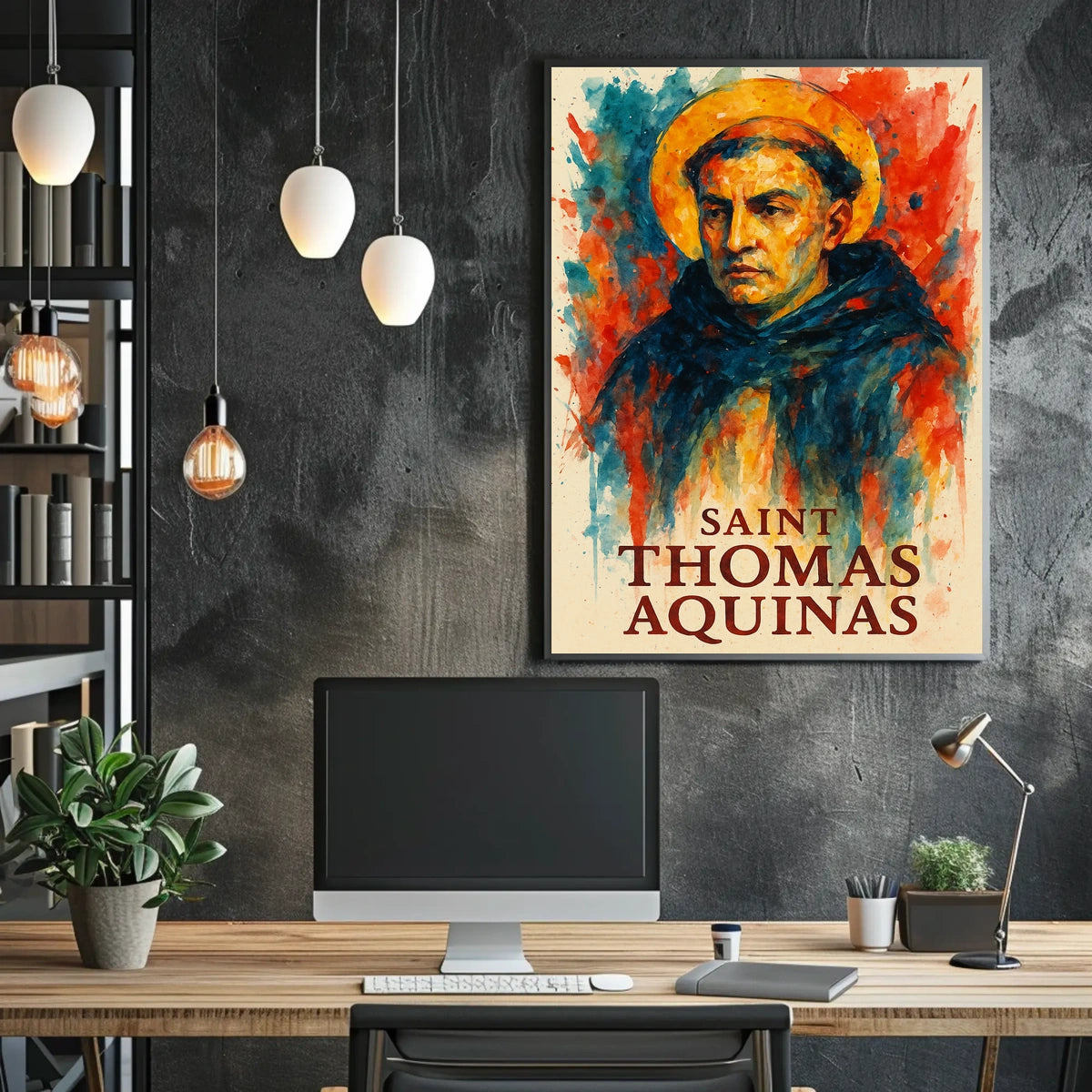 Saint Thomas Aquinas Poster