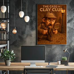 The Case Of Clay Clue Poster
